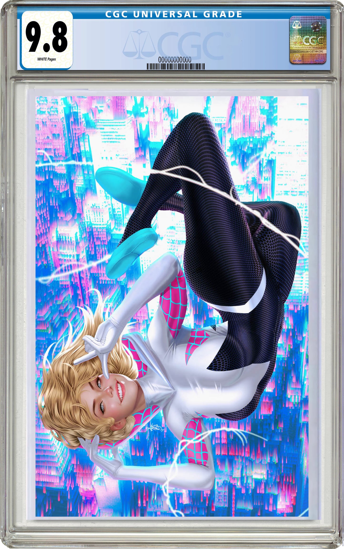Virgin 9.8 CGC - Spider-Gwen: Ghost Spider #1 (Ariel Diaz Exclusive)