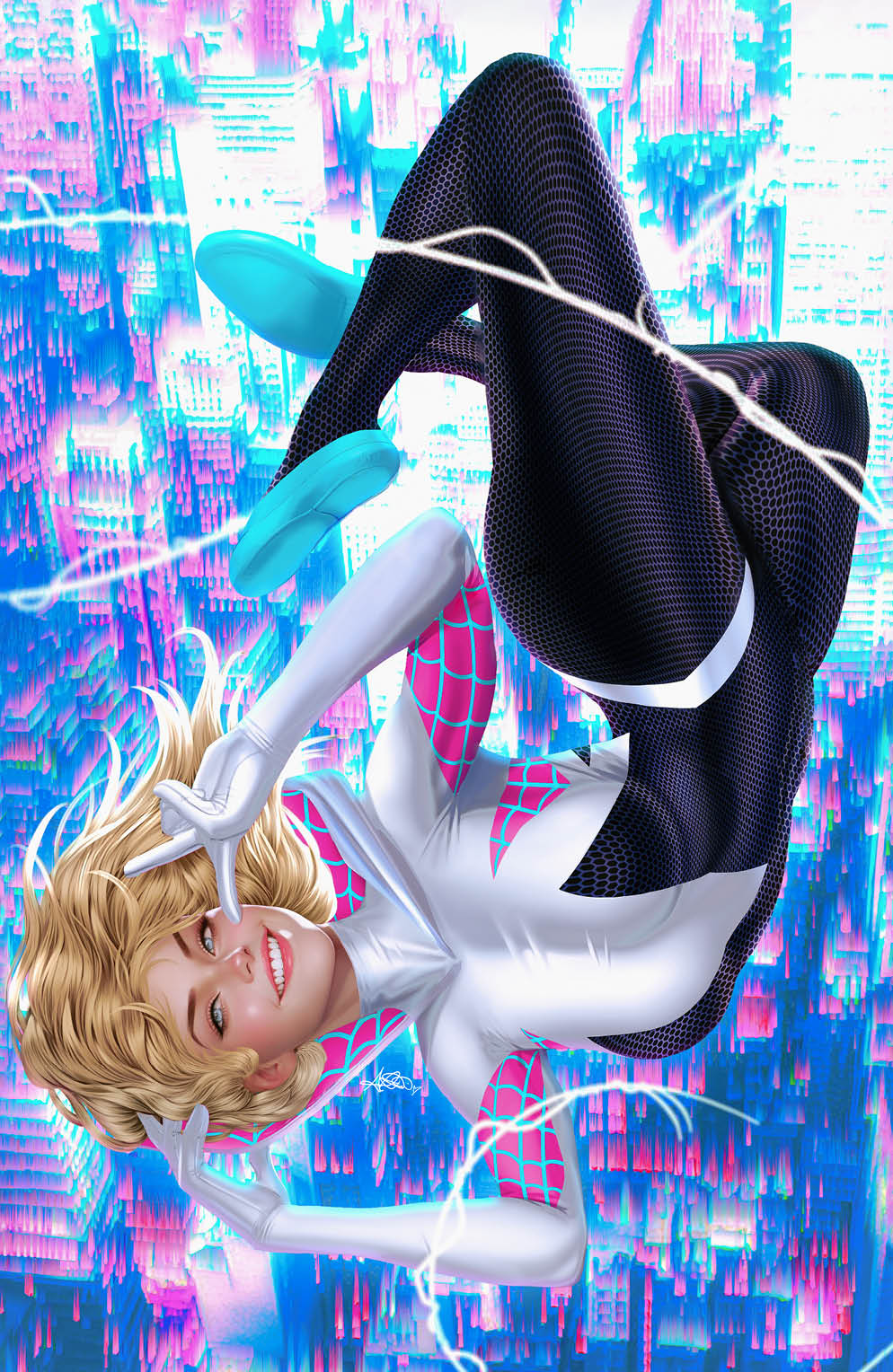 Spider-Gwen: Ghost Spider #1 (Ariel Diaz Exclusive Virgin Variant)