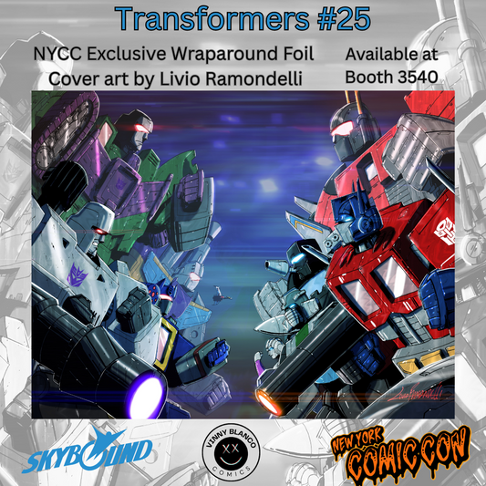 Transformers #25 Foil (Livio Ramondelli)